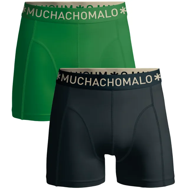Muchachomalo Heren 2-pack Boxershorts Veelkleurig