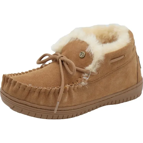 Warmbat Bunya pantoffels cognac, foto 3