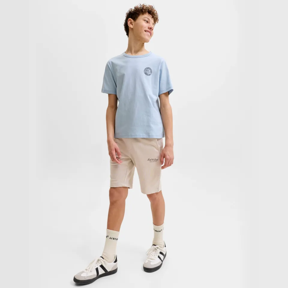 Jack & Jones sweatshort beige, foto 4