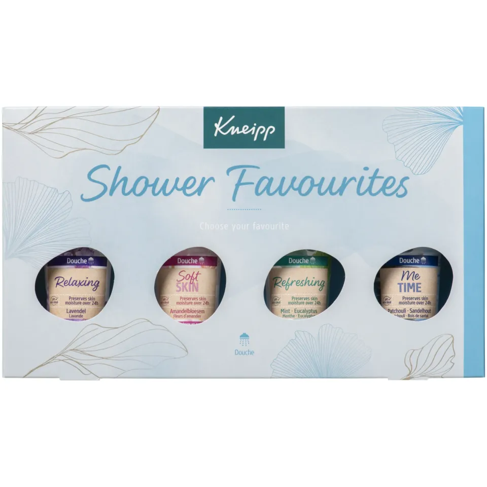 Kneipp geschenkset Shower Favourites - 6 x douche 75 ml, foto 2