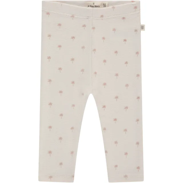 A Tiny Story legging ecru met print, foto 2