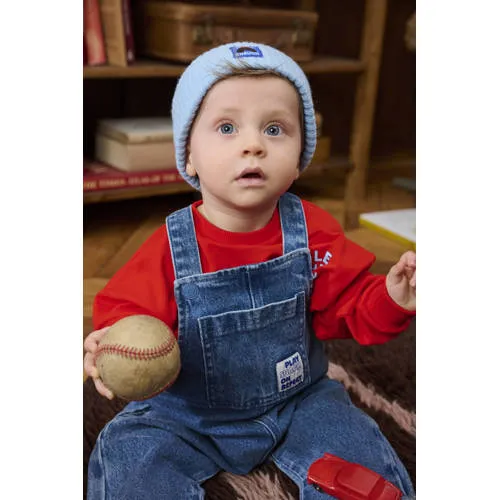 Z8 mini Alessio denim tuinbroek medium blue denim, foto 3