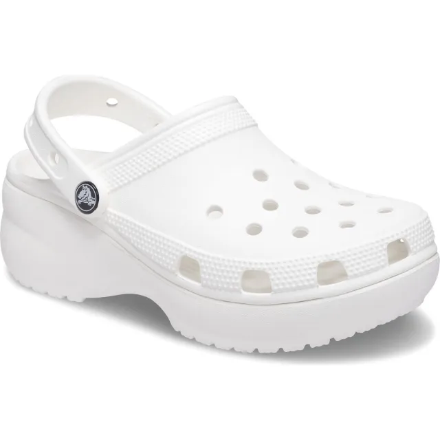Crocs Women's Classic Platform Clog - Sandalen, wit, foto 2