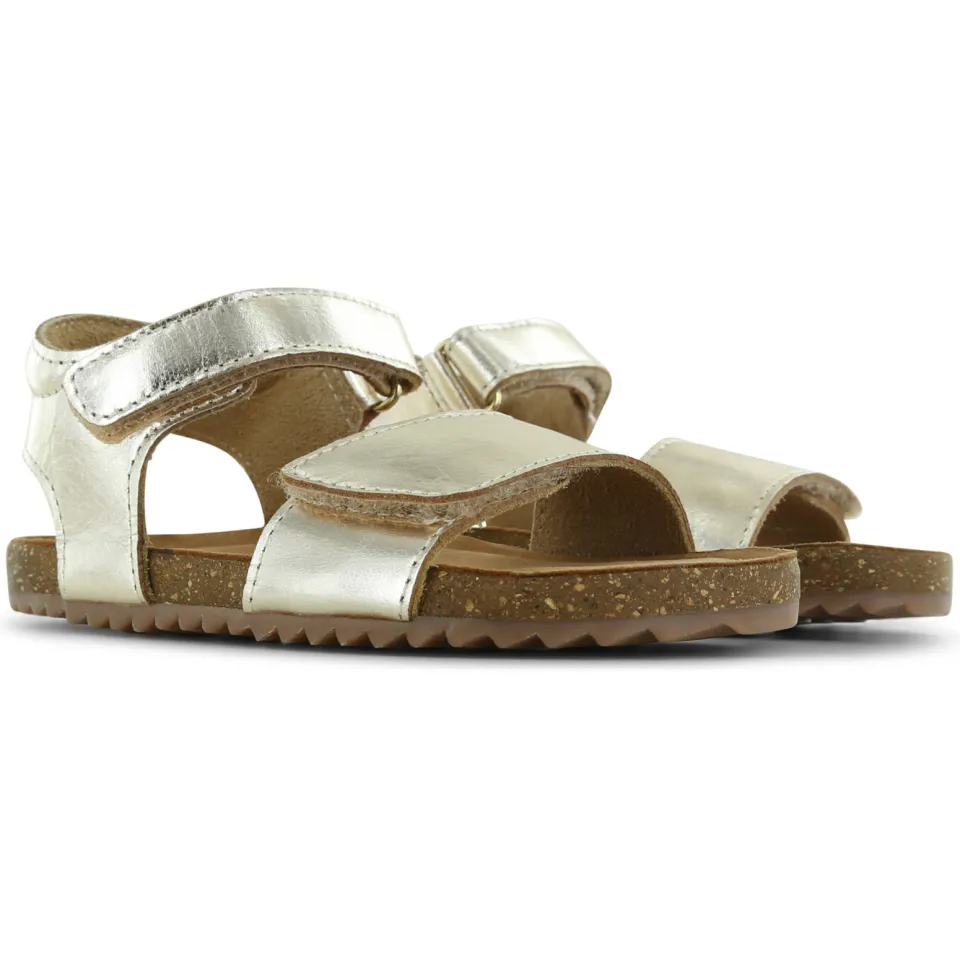 Shoesme leren sandalen goud, foto 4
