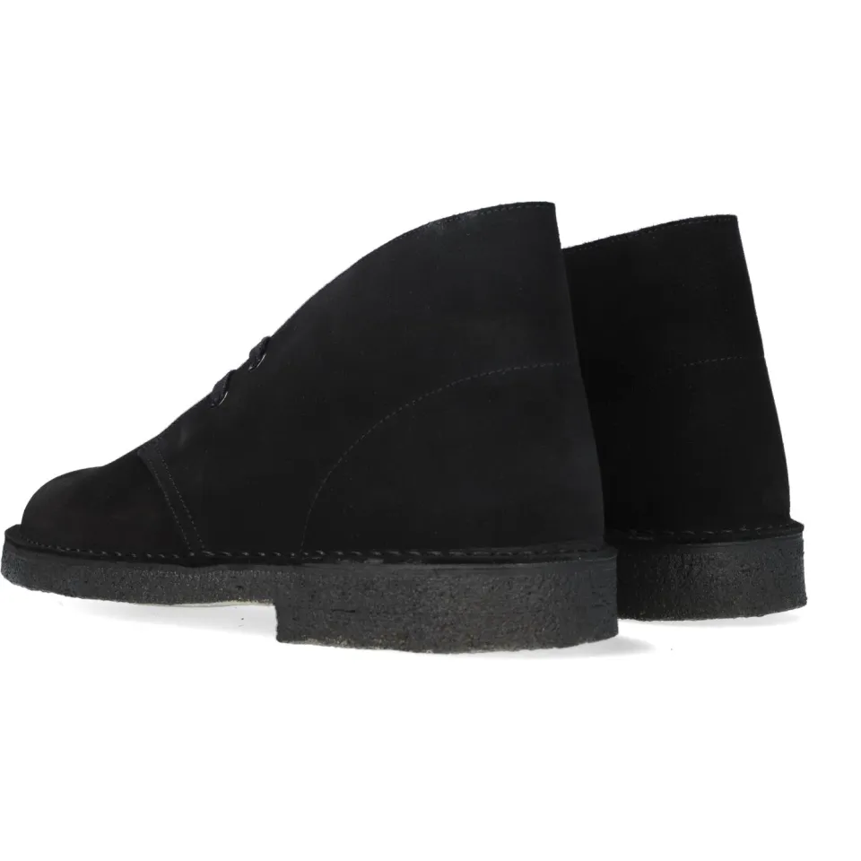Clarks Desert Boot suède laarsje zwart, foto 6