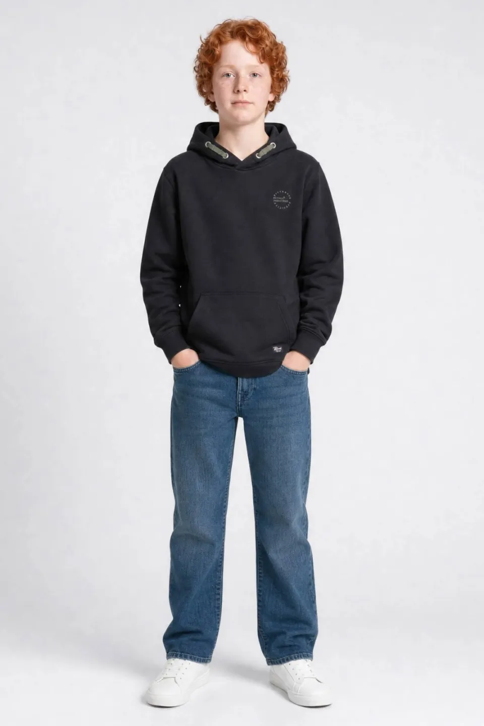 Petrol Industries rechtvallende hoodie - zwart, foto 5