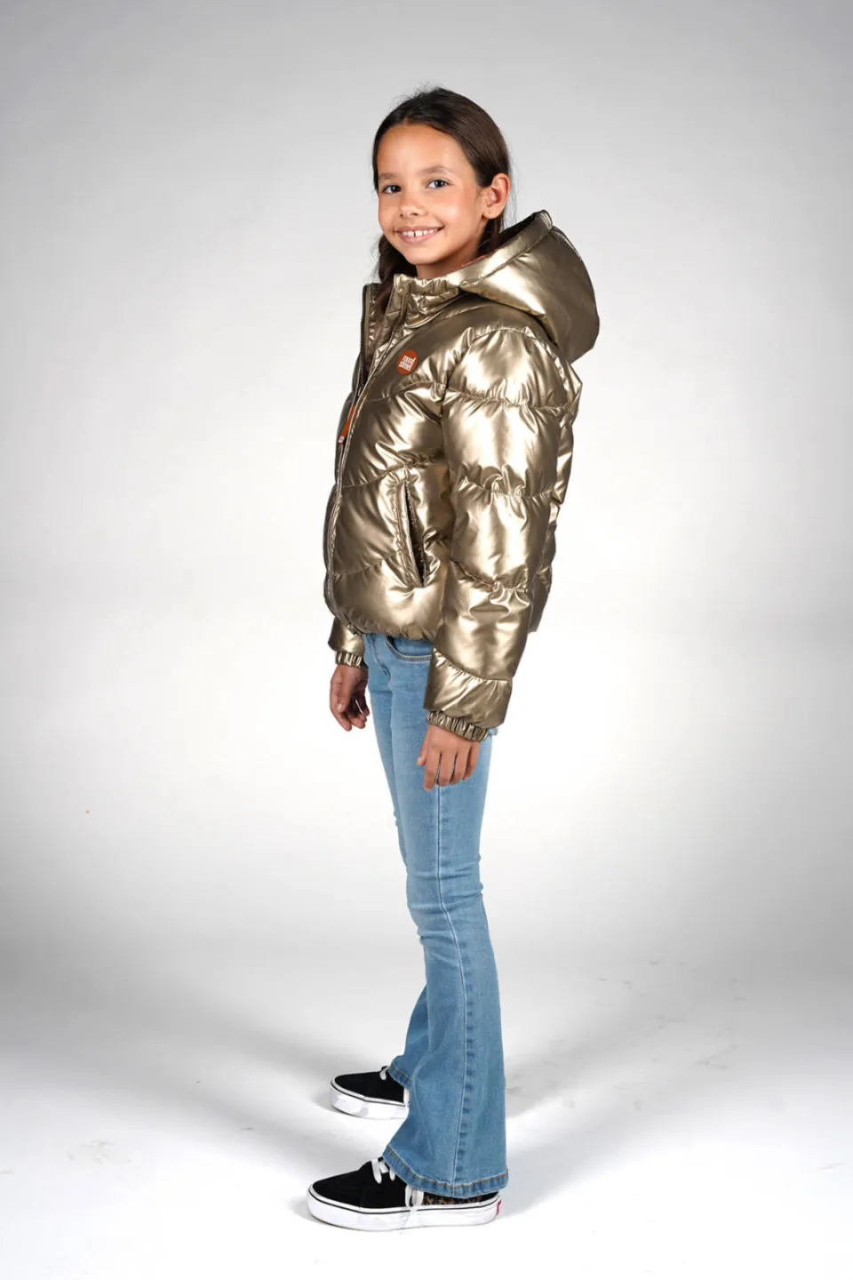 Moodstreet gewatteerde jas goud, foto 5