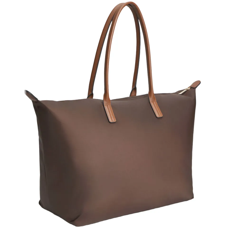 Tommy Hilfiger shopper Popette Maxi donkerbruin bruin, foto 3