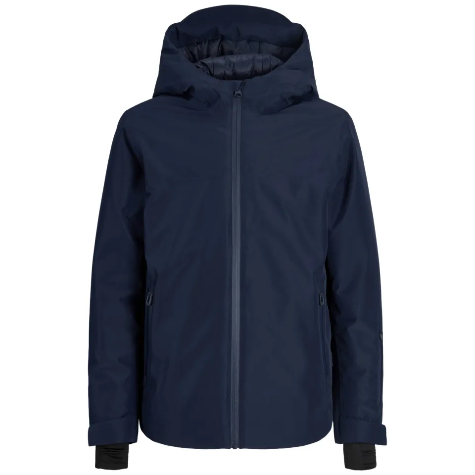 Jack & Jones gewatteerde winterjas donkerblauw, foto 2