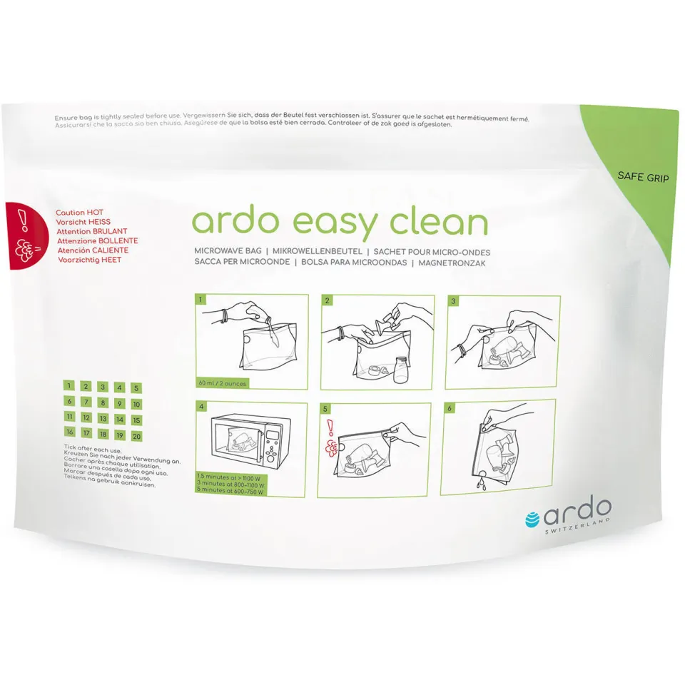 Ardo EasyClean magnetronzakken 5 stuks, foto 3