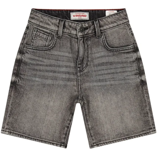 Vingino Cipriano jeansshort grijs Grey Vintage
