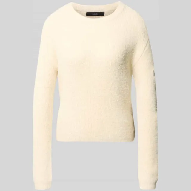 Vero Moda Pullover met zachte structuurlook Ecru