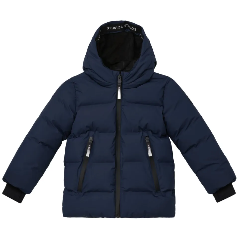 s.Oliver pufferjas donkerblauw, foto 3