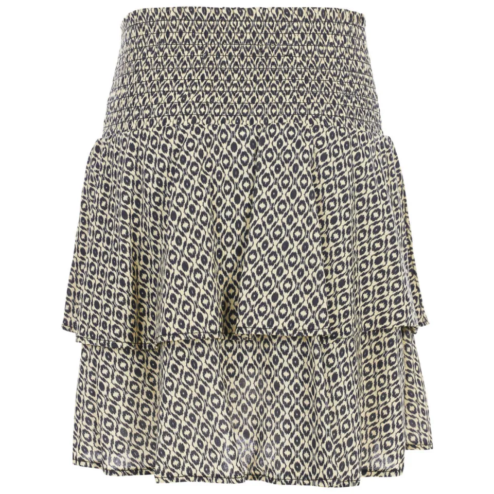 LOOXS 10sixteen mini strokenrok met print beige, foto 3