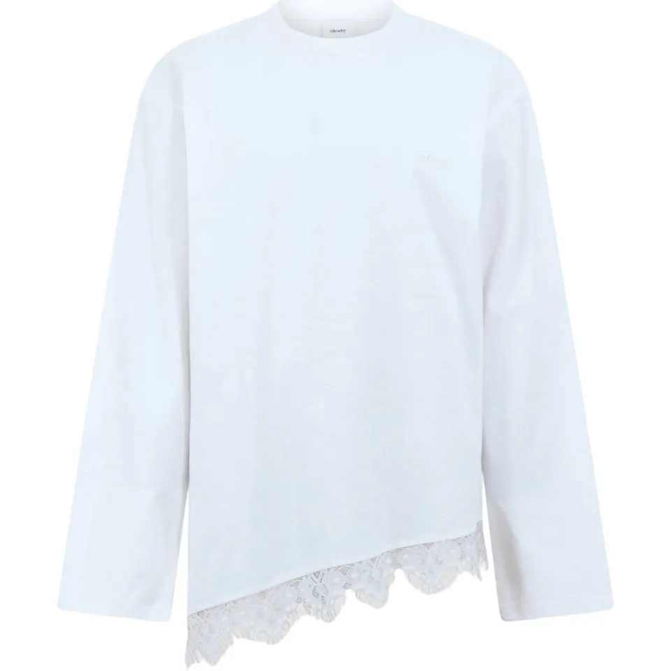 Shoeby longsleeve wit, foto 2