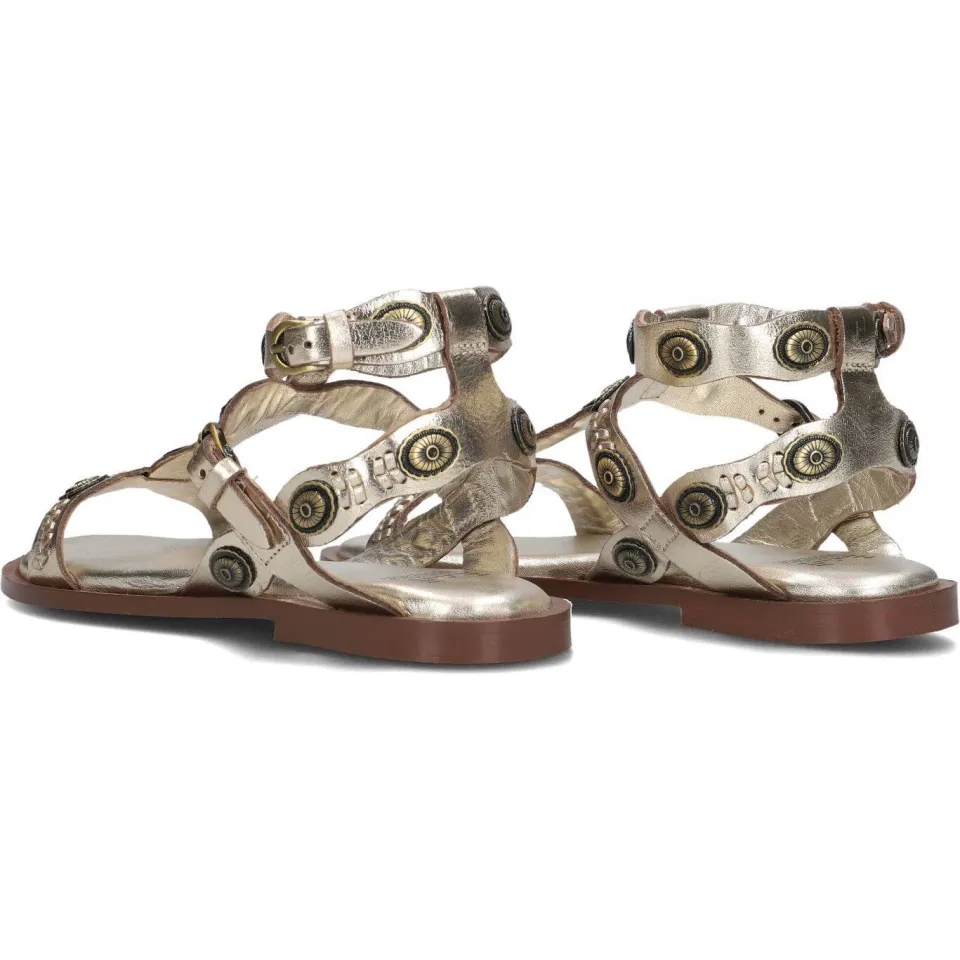 Bronx Sandalen Sky-ler 85036-m Goud, foto 4