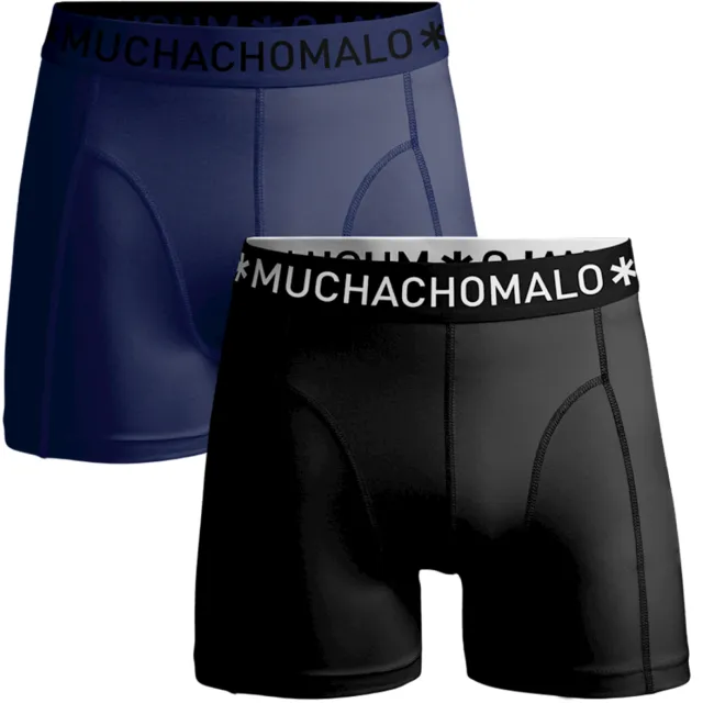 Muchachomalo Heren 2-pack Boxershorts Microfiber Veelkleurig