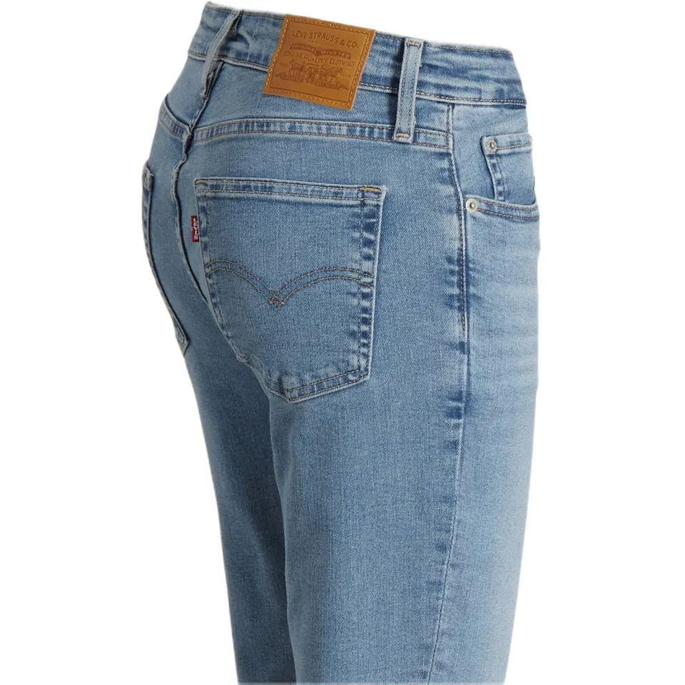 Levi's 721 high waist skinny jeans light blue denim, foto 3