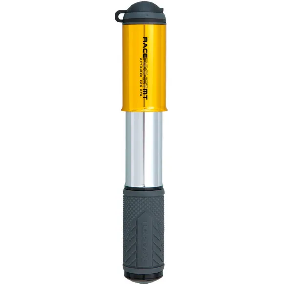 Topeak RaceRocket MT minipomp geel Meerkleurig
