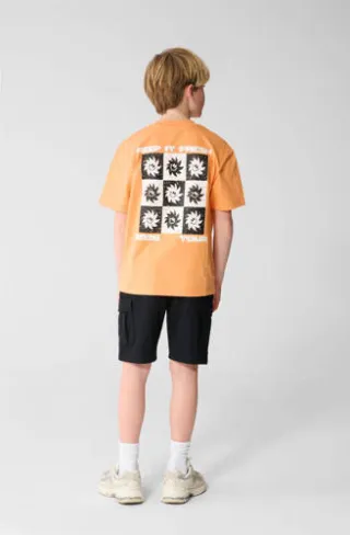 Shoeby cargo sweatshort zwart, foto 3