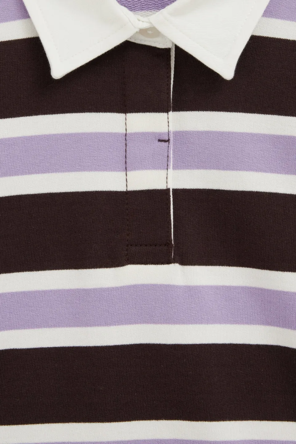 WE Fashion gestreepte longsleeve bruin, foto 7