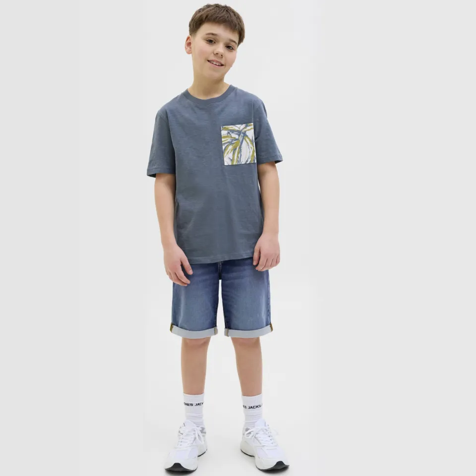 Jack & Jones JJIRICK JJICON jeansshort medium blue denim