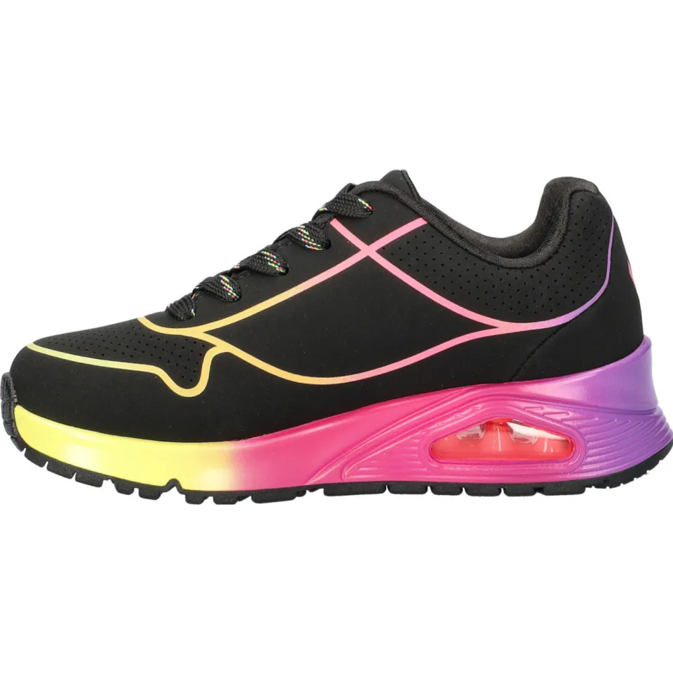 Skechers Uno Gen 1 sneakers zwart multi, foto 5