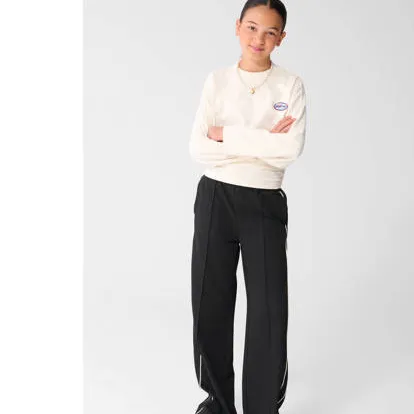Shoeby wide leg broek zwart, foto 3