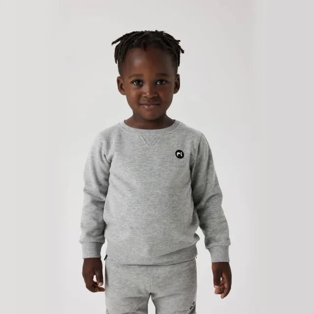 NAME IT MINI sweater NMMVIMO grijs melange Grey Melange