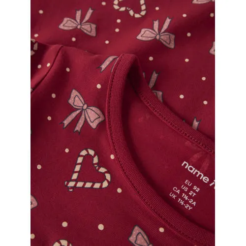 NAME IT MINI longsleeve rood, foto 4