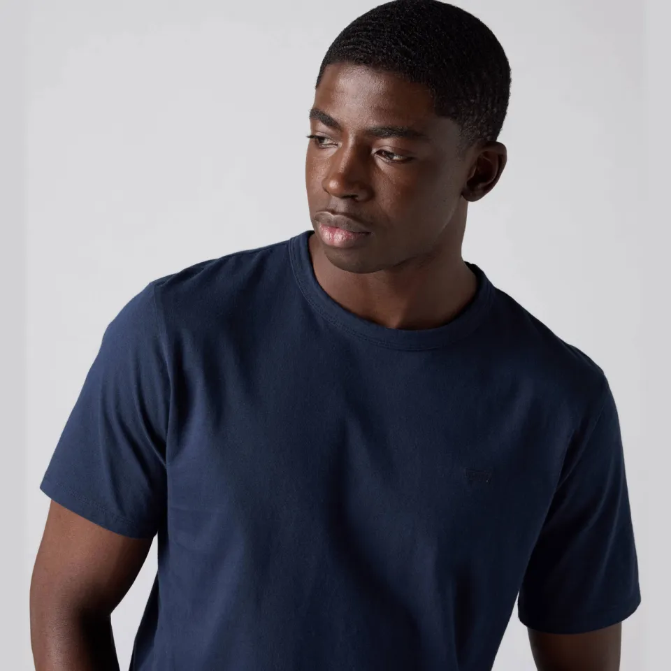 Levi's regular T-shirt donkerblauw navy blazer, foto 4