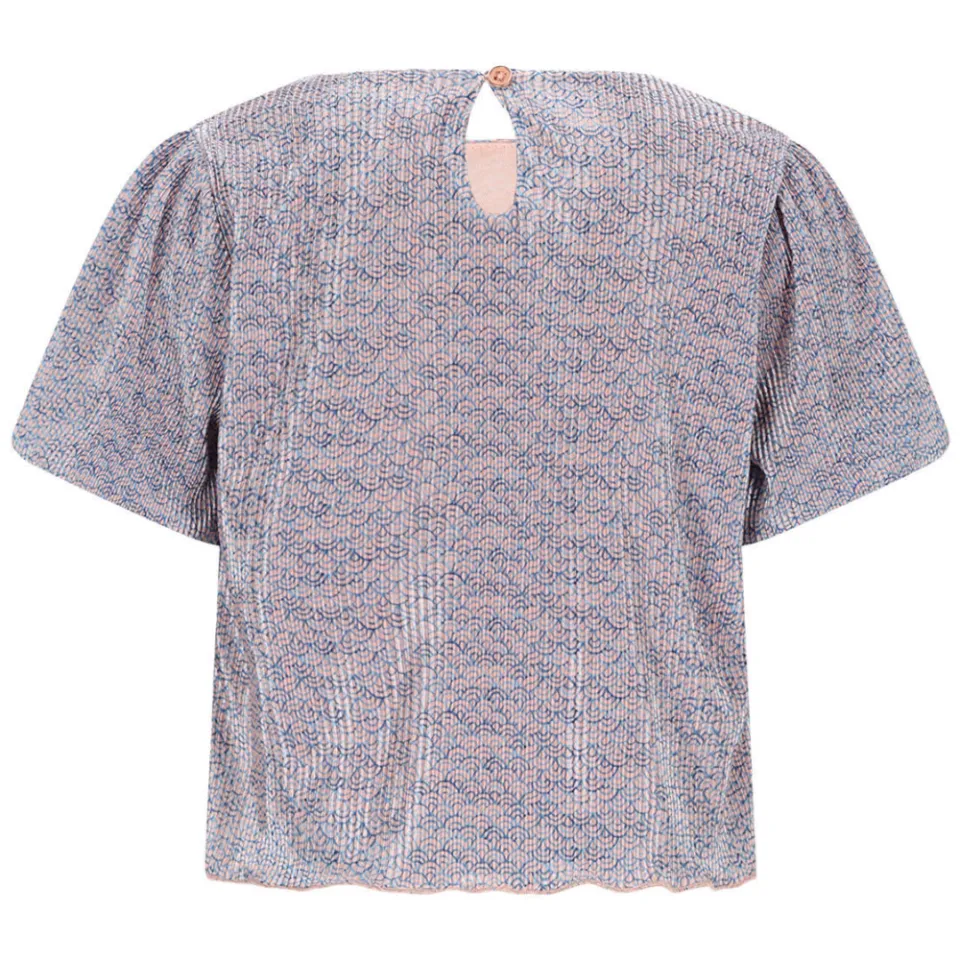Nono blousetop blauw, foto 3