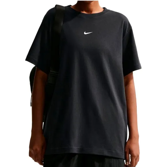 Nike Women's NSW Classic S/S Tee - Sportshirt, zwart
