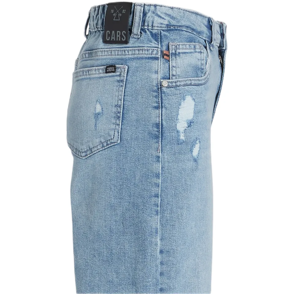 Cars wide leg jeans bleached damag, foto 4