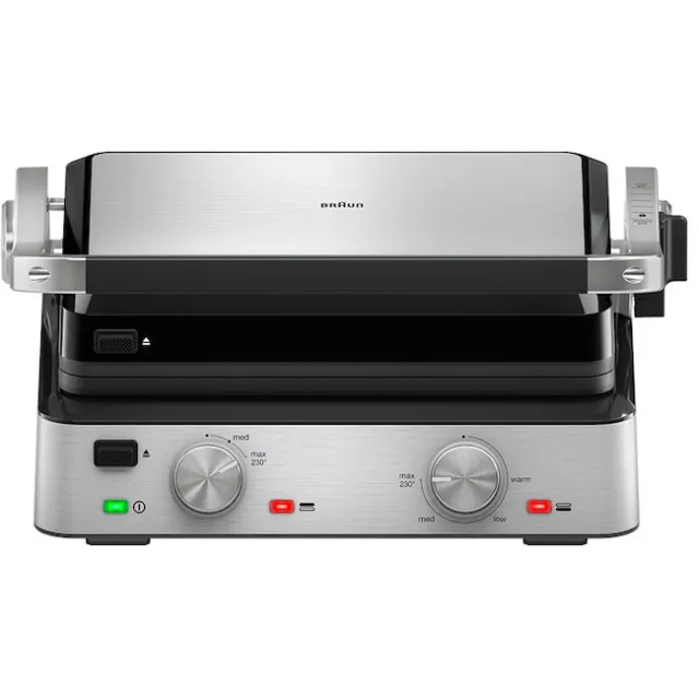 Braun CG7020 MultiGrill 7 Contact grill Zwart
