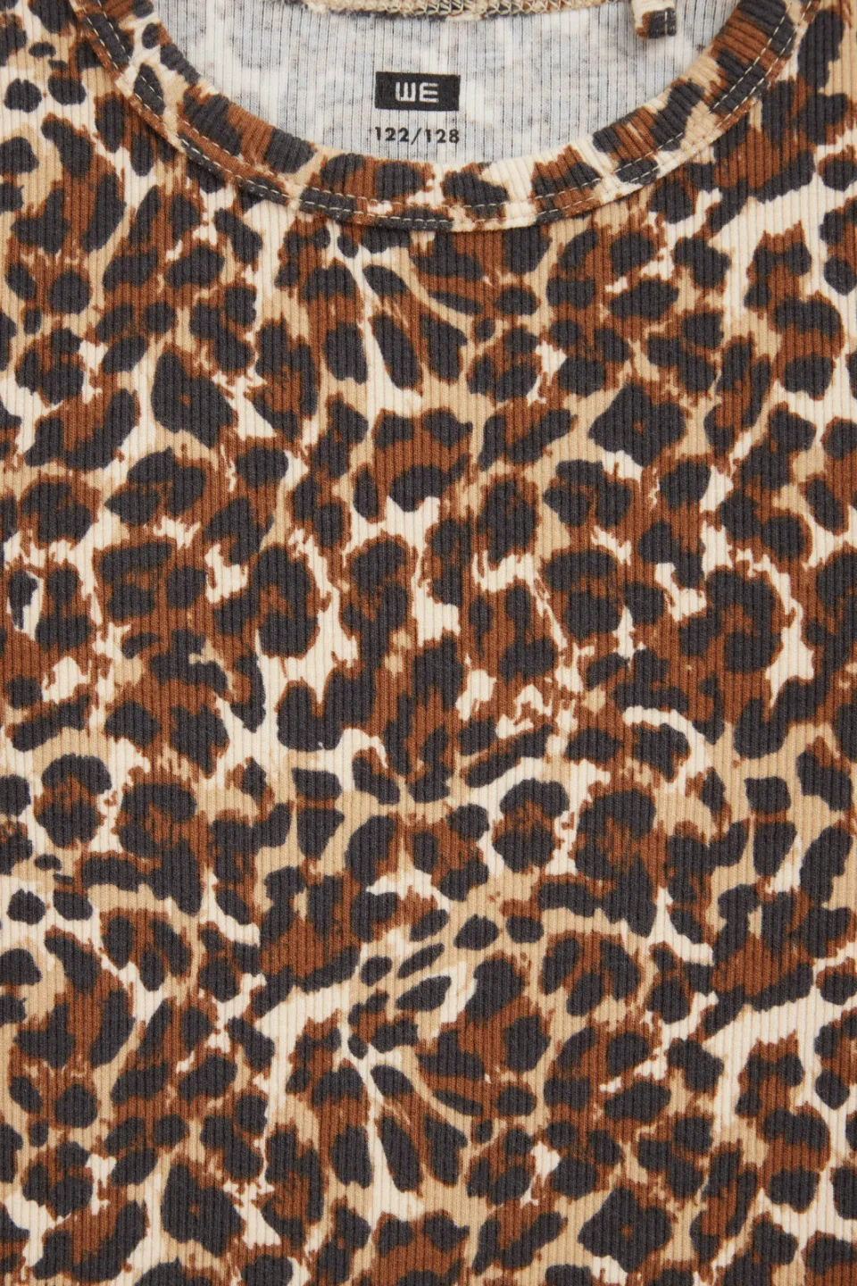 WE Fashion longsleeve met panterprint bruin, foto 7