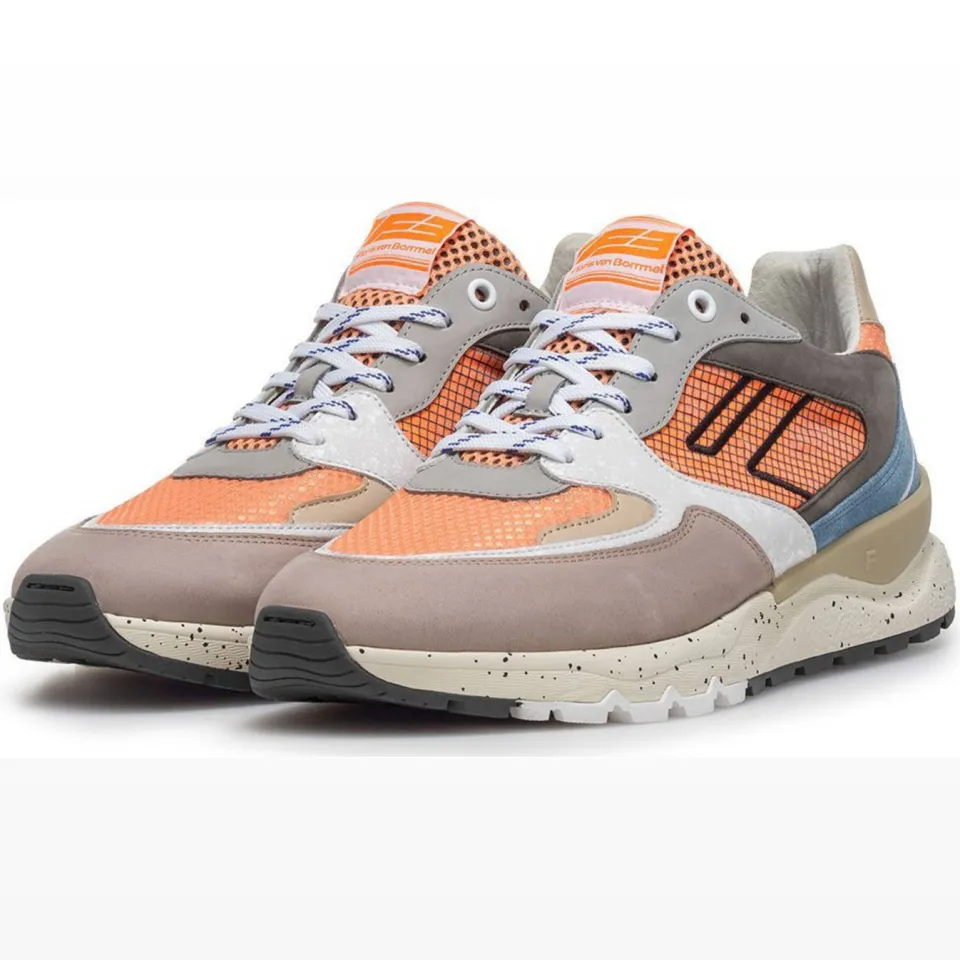 Floris Van Bommel De Treener 06.02 sneakers oranje, foto 5