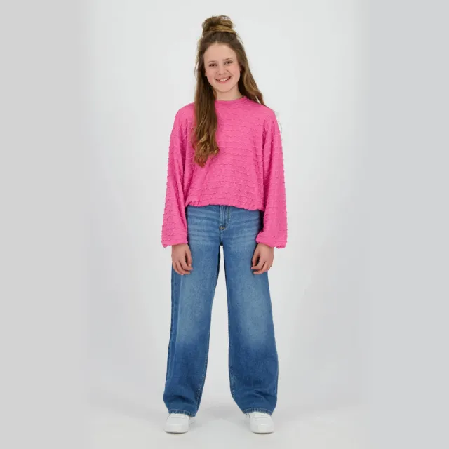 Raizzed high waist barrel jeans medium blue denim