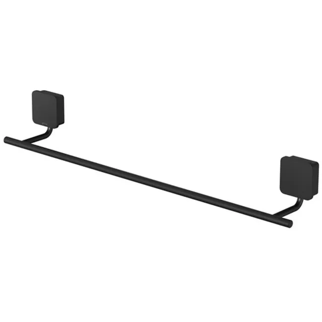 Handdoekrek Geesa Topaz 45cm Minimalistisch Mat Zwart