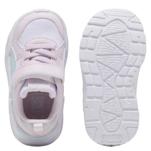 Puma Trinity 5 LT imitatieleren sneakers - lichtroze/lichtblauw, foto 4