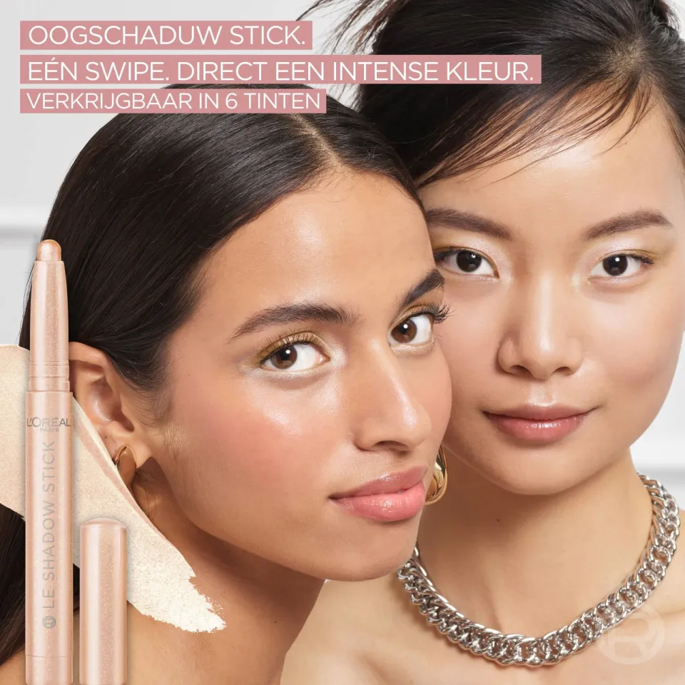 L'oréal Le Shadow Stick 105 Mesmerizing Gold oogschaduwstick, foto 4