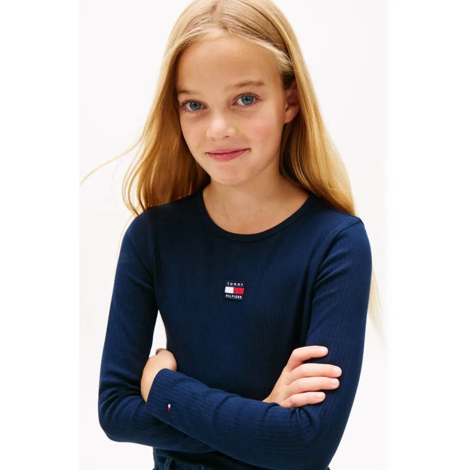 Tommy Hilfiger longsleeve donkerblauw