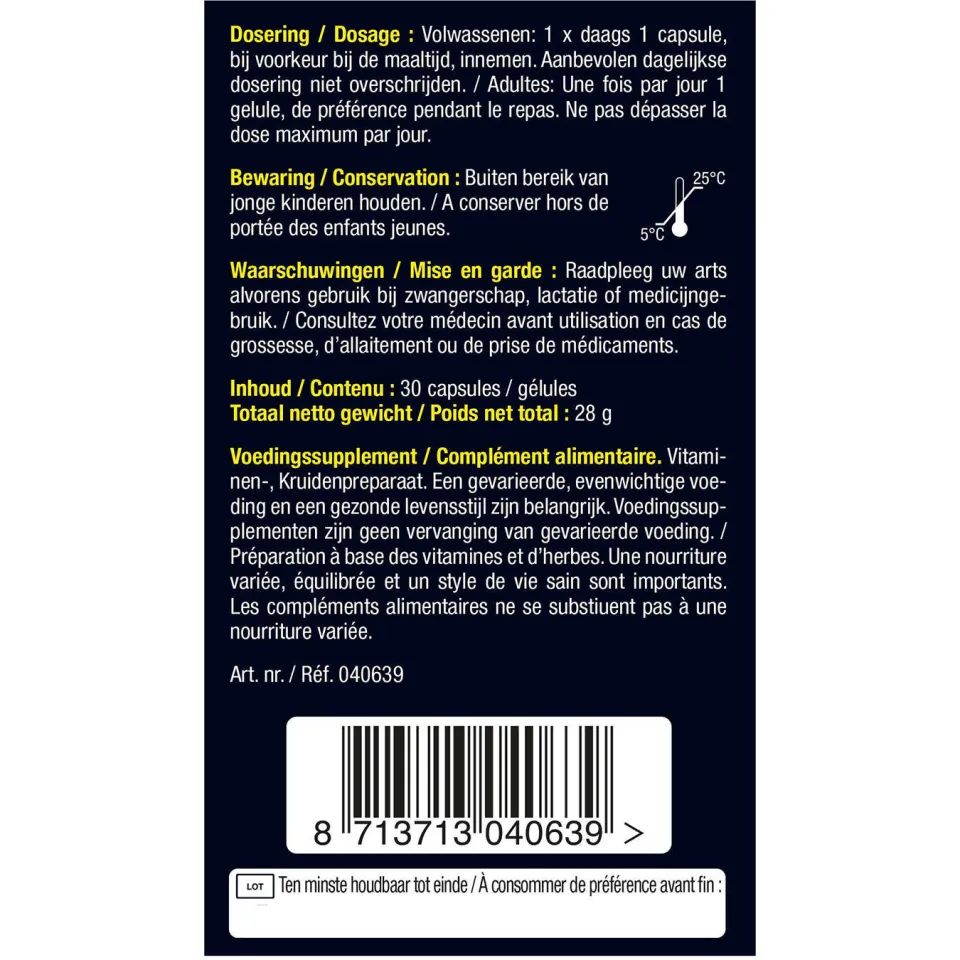 Lucovitaal Curcumine Super X-tra Krachtig - 30 capsules, foto 2