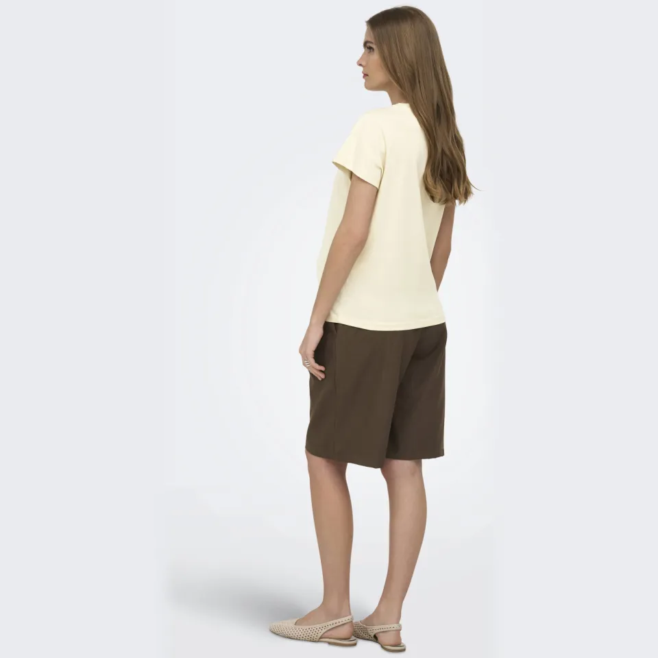 Only Maternity zwangerschaps T-shirt ecru, foto 6