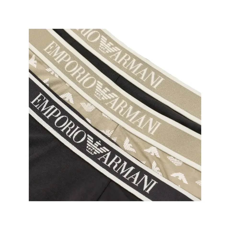 Emporio Armani heren boxershorts set x3 Eagle Essential multicolor, foto 3
