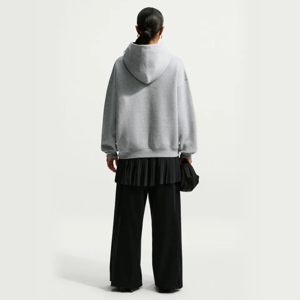 Nike Studio Fleece oversized hoodie - grijs, foto 3