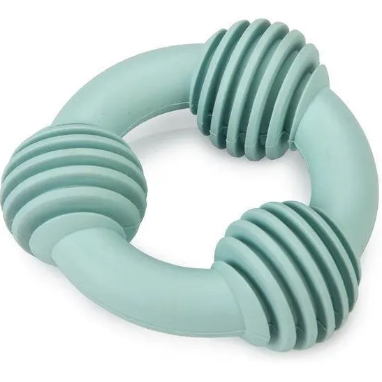 Beeztees puppy rubber dental ring (8 cm) groen