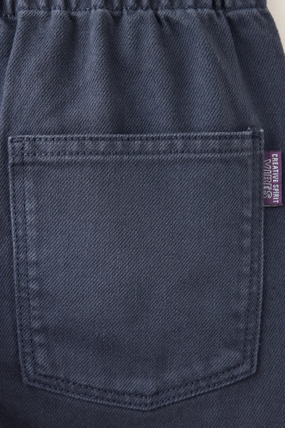 Mango casual broek donkerblauw, foto 7
