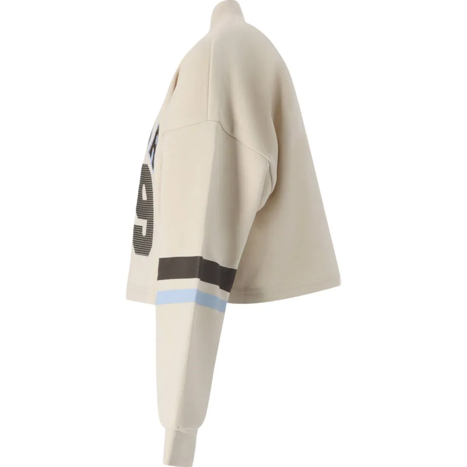 Retour Jeans boxy gestreepte cropped trui - beige/bruin/blauw, foto 3
