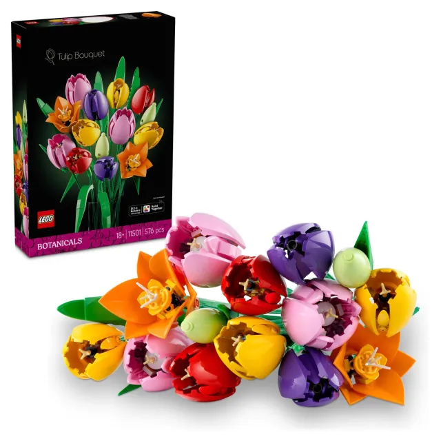 Lego Botanical Collection Boeket met Tulpen Bloemen Bouwpakket 11501